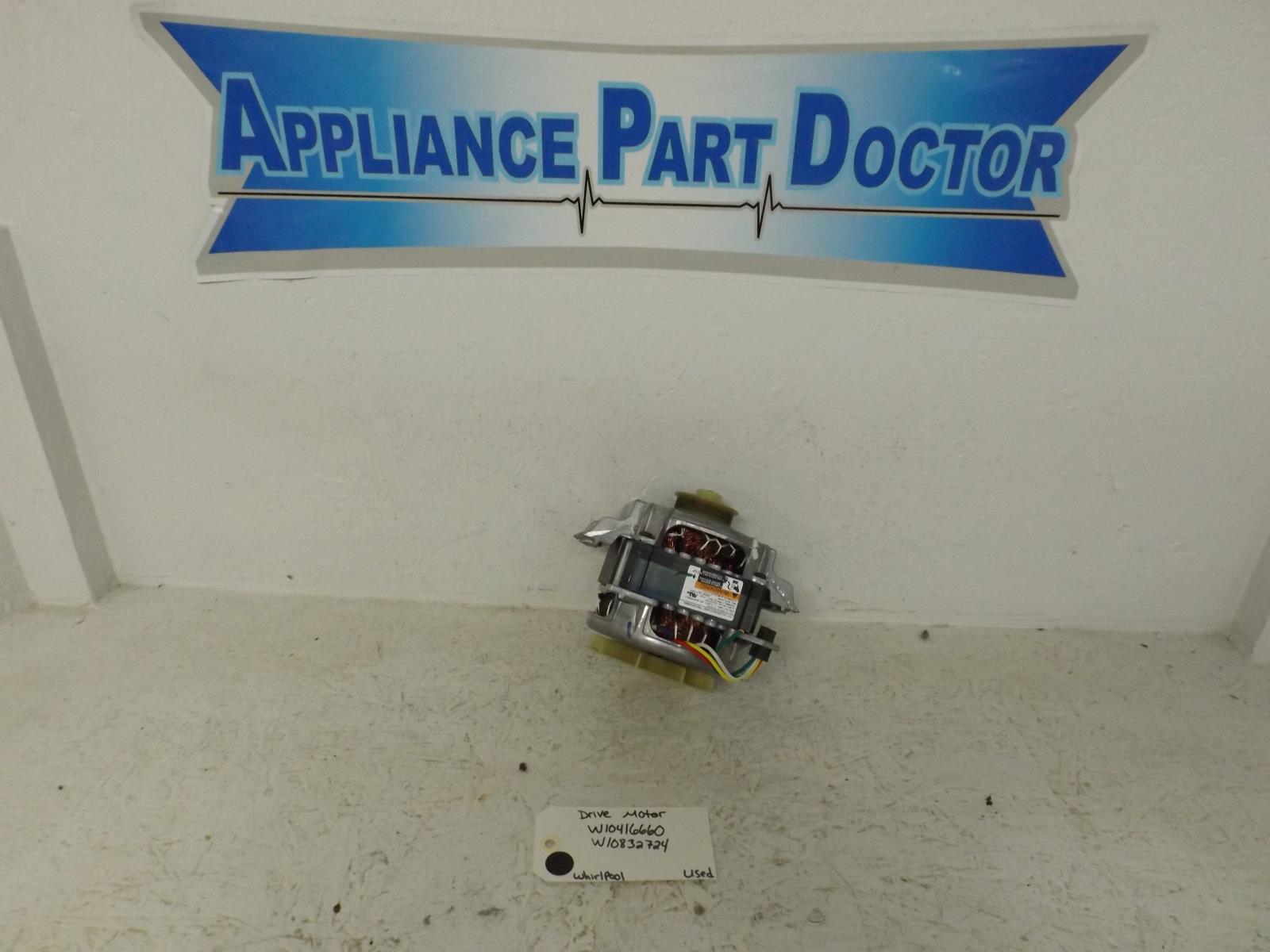 Whirlpool Washer W10416660 W10832724 Drive Motor Used Whirlpool Washer W10416660 W10832724 Drive Motor Used